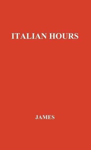 Бумажная книга «Italian Hours.», автор Генри Джеймс - фото №1
