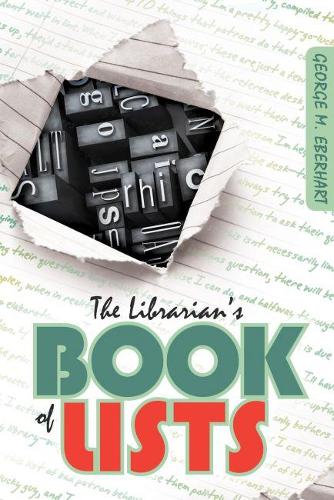 Бумажная книга «The  Librarian's Book of Lists», автор Джордж М. Эберхарт - фото №1