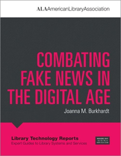 Паперова книга «Combating Fake News in the Digital Age», автор Джоанна М. Буркхардт - фото №1