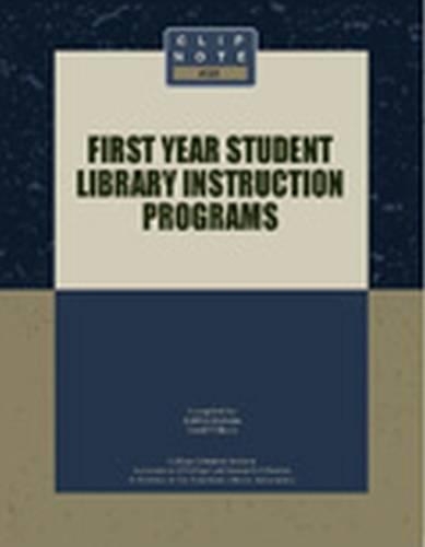 Бумажная книга «First Year Student Library Instruction Programs», авторов Кэрол Видеон, Дебби Мэлоун - фото №1