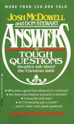 Бумажная книга «Answers», автор Джош Макдауэлл - фото №1