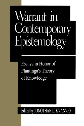 Бумажная книга «Warrant in Contemporary Epistemology: Essays in Honor of Plantinga's Theory of Knowledge» - фото №1