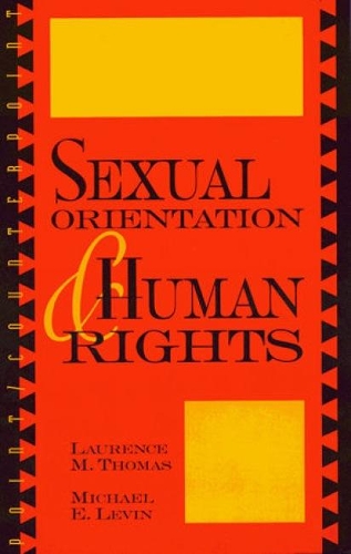 Бумажная книга «Sexual Orientation and Human Rights», авторов Лоуренс М. Томас, Майкл Е Левин - фото №1