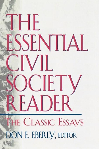 Паперова книга «The Essential Civil Society Reader: The Classic Essays», автор Дон Еберлі - фото №1