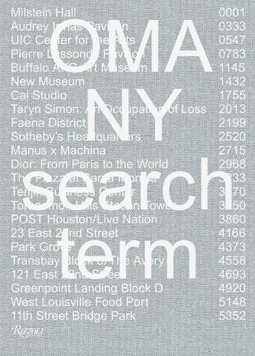 Паперова книга «OMA NY: Search Term», авторів Айріс Ван Герпен, ОМА - фото №1