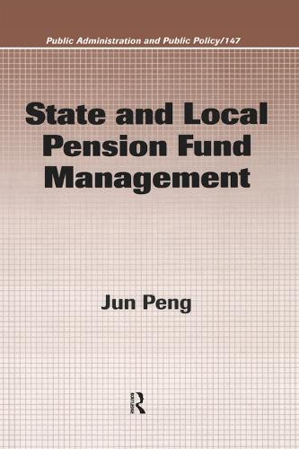 Паперова книга «State and Local Pension Fund Management», автор Чжун Пенг - фото №1
