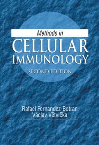 Паперова книга «Methods in Cellular Immunology», авторів Рафаель Фернандес-Ботран, Вацлав Ветвічка - фото №1