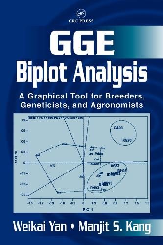Паперова книга «GGE Biplot Analysis: A Graphical Tool for Breeders, Geneticists, and Agronomists», авторів Манджит С. Канг, Вейкай Ян - фото №1