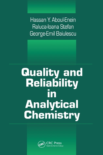 Бумажная книга «Quality and Reliability in Analytical Chemistry», автор Джордж Э. Баюлеску - фото №1