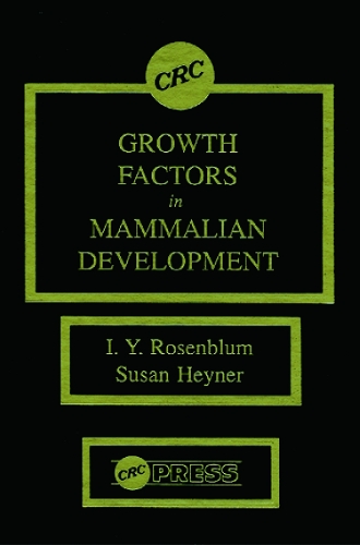 Бумажная книга «Growth Factors in Mammalian Development», авторов I. Ю. Розенблюм, Сьюзен Хейнер - фото №1