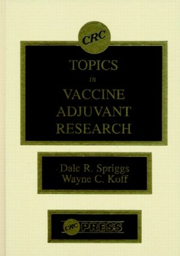 Бумажная книга «Topics in Vaccine Adjuvant Research», авторов Дейл Р. Сприггс, Уэйн К. Кофф - фото №1