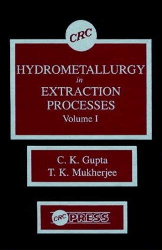 Паперова книга «Hydrometallurgy in Extraction Processes, Volume I» - фото №1