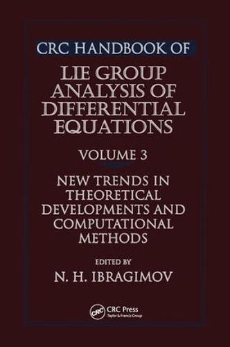 Паперова книга «CRC Handbook of Lie Group Analysis of Differential Equations, Volume III», автор Наїль Х. Ібрагімов - фото №1