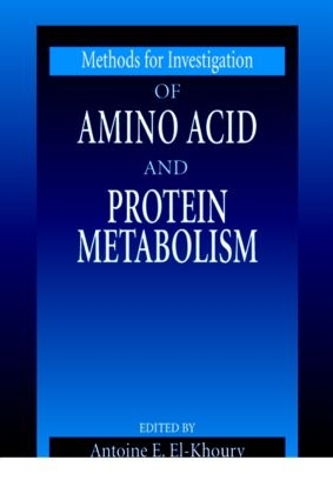 Бумажная книга «Methods for Investigation of Amino Acid and Protein Metabolism» - фото №1