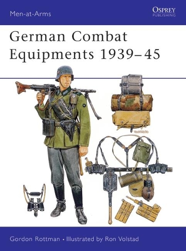 Бумажная книга «German Combat Equipments 1939–45», автор Гордон Л. Роттмэн - фото №1
