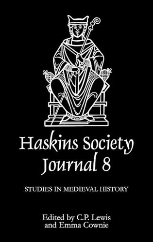 Паперова книга «The Haskins Society Journal 8: 1996. Studies in Medieval History», автор Емма Коуні - фото №1