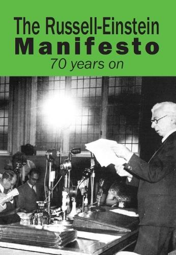 Паперова книга «The Russell-Einstein Manifesto: 70 years on», автор Тоні Сімпсон - фото №1