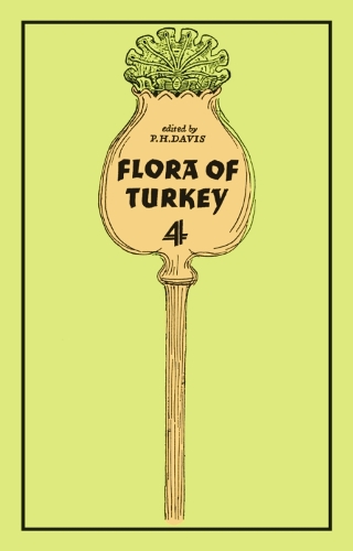 Бумажная книга «Flora of Turkey, Volume 4», автор Питер Дэвис - фото №1