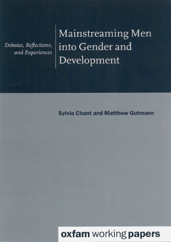 Паперова книга «Mainstreaming Men into Gender and Development», автор Сільвія Чант - фото №1