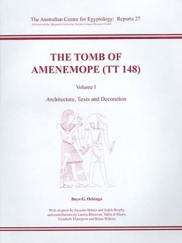 Паперова книга «The Tomb of Amenemope at Thebes (TT 148) Volume 1», авторів Бойо Г. Оккінг, Дж. Брофі, Сюзанна Біндер - фото №1
