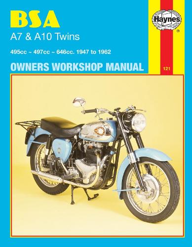 Паперова книга «BSA A7 & A10 Twins (47 - 62) Haynes Repair Manual», автор Haynes Publishing - фото №1