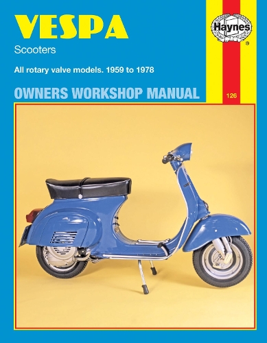 Паперова книга «Vespa Scooters (59 - 78)», автор Haynes Publishing - фото №1