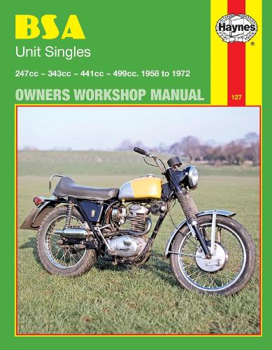 Паперова книга «BSA Unit Singles (58 - 72) Haynes Repair Manual», автор Haynes Publishing - фото №1