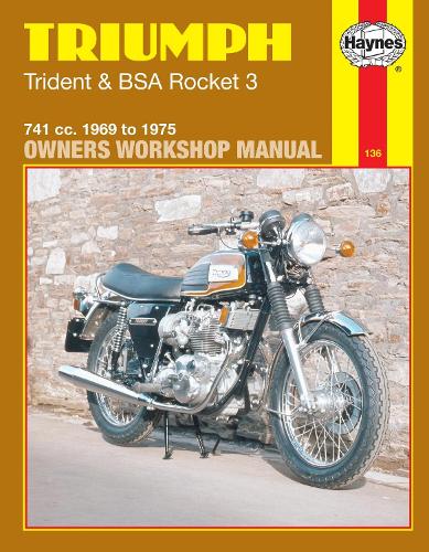 Паперова книга «Triumph Trident & BSA Rocket 3 (69 - 75)», автор Haynes Publishing - фото №1