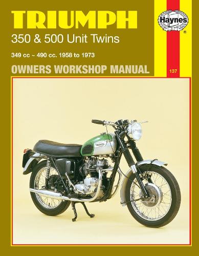 Паперова книга «Triumph 350 & 500 Unit Twins (58 - 73)», автор Haynes Publishing - фото №1