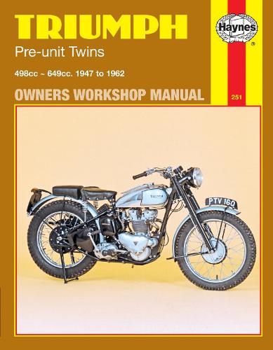 Бумажная книга «Triumph Pre-Unit Twins (47 - 62)», автор Haynes Publishing - фото №1