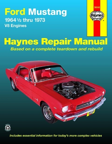 Бумажная книга «Ford Mustang, Mach 1, GT, Shelby, & Boss V-8 (1964-1973) Haynes Repair Manual (USA)», автор Haynes Publishing - фото №1