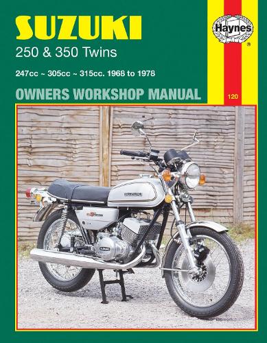 Бумажная книга «Suzuki 250 & 350 Twins (68 - 78)», автор Haynes Publishing - фото №1