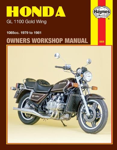 Паперова книга «Honda GL1100 Gold Wing (79 - 81)», автор Haynes Publishing - фото №1