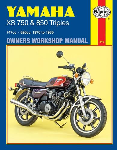 Бумажная книга «Yamaha XS750 & 850 Triples (76 - 85) Haynes Repair Manual», автор Haynes Publishing - фото №1