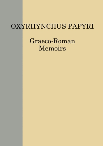 Бумажная книга «The Oxyrhynchus Papyri LXXXI», авторов К. Меккариелло, Дж. Х. Брусуэлас - фото №1