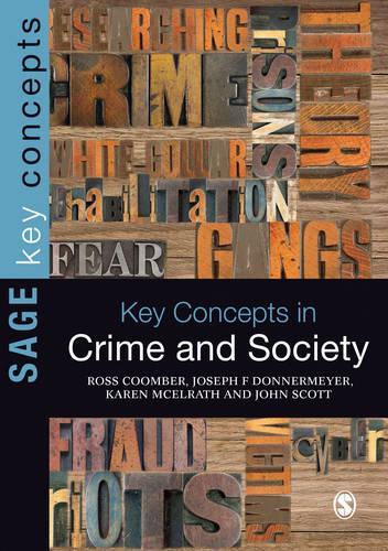 Бумажная книга «Key Concepts in Crime and Society», автор Росс Кумбер - фото №1