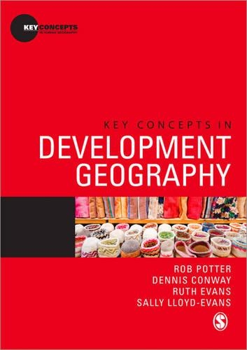 Паперова книга «Key Concepts in Development Geography», авторів Денніс Конвей, Роб Поттер, Саллі Ллойд-Еванс - фото №1