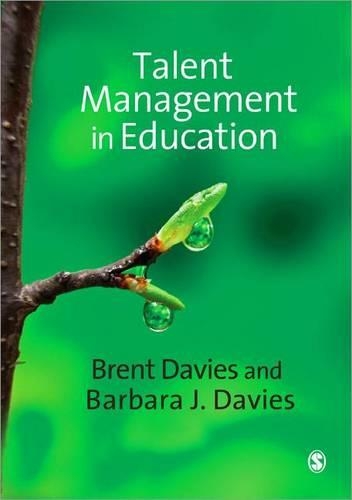Бумажная книга «Talent Management in Education», авторов Барбара Дж. Дейвис, Брент Дэвис - фото №1