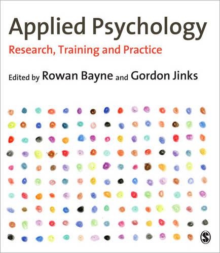 Паперова книга «Applied Psychology: Research, Training and Practice», авторів Гордон Джинкс, Роуен Бейн - фото №1