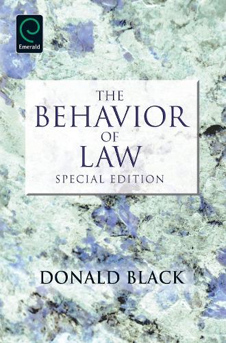 Паперова книга «The Behavior of Law: Special Edition», автор Дональд Блек - фото №1