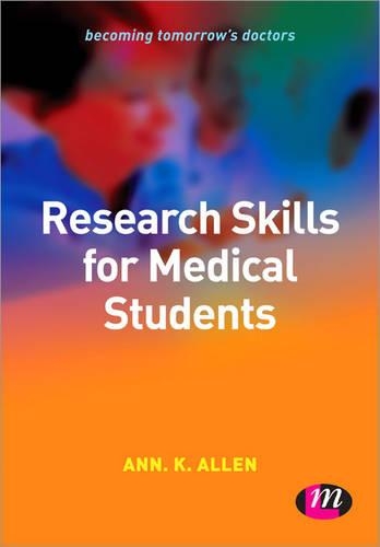 Бумажная книга «Research Skills for Medical Students», автор Энн К. Аллен - фото №1