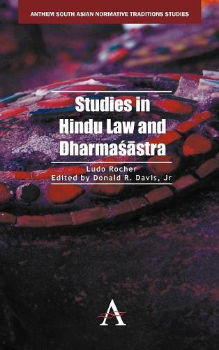 Бумажная книга «Studies in Hindu Law and Dharmaśāstra», автор Людо Роше - фото №1