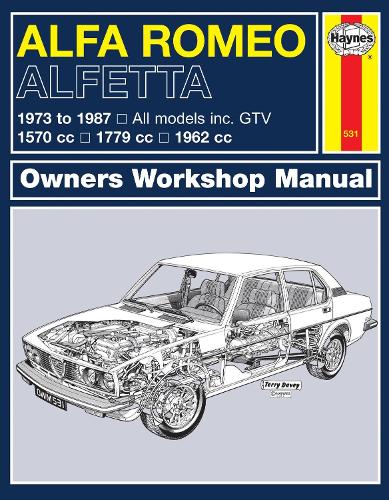 Бумажная книга «Alfa Romeo Alfetta (1973 - 1987) Haynes Repair Manual: 1973-87», автор Haynes Publishing - фото №1
