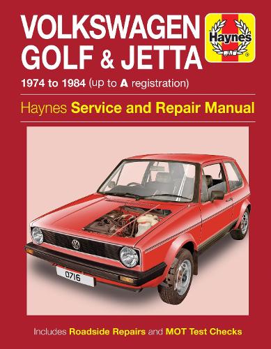 Бумажная книга «VW Golf & Jetta Mk 1 Petrol 1.1 & 1.3 (74 - 84) Haynes Repair Manual: 1974-84», автор Haynes Publishing - фото №1