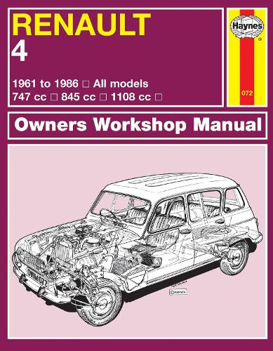 Паперова книга «Renault 4», автор Haynes Publishing - фото №1