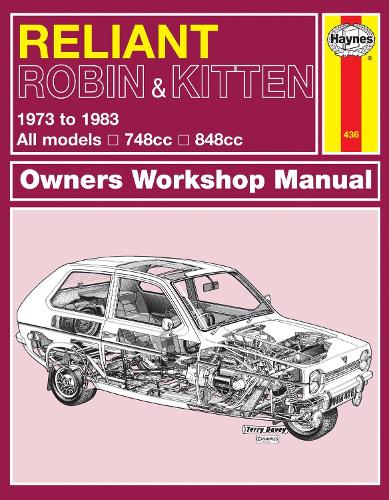 Паперова книга «Reliant Robin & Kitten: 73-83», автор Haynes Publishing - фото №1