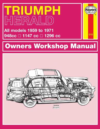 Бумажная книга «Triumph Herald Owner's Workshop Manual», автор Haynes Publishing - фото №1