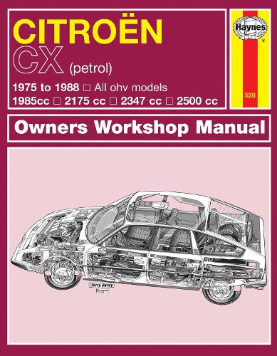 Паперова книга «Citroen CX Petrol (75 - 88) Haynes Repair Manual», автор Haynes Publishing - фото №1
