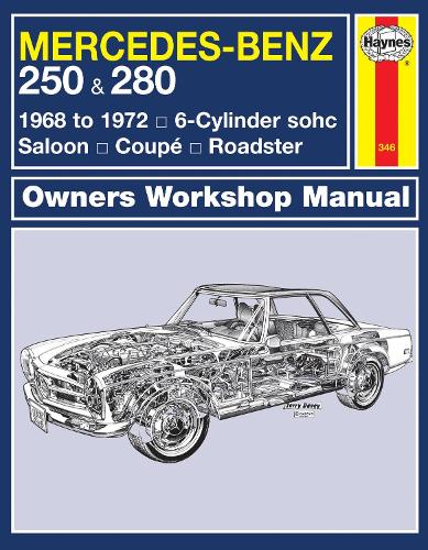 Бумажная книга «Mercedes-Benz 250 & 280 (68 - 72) Haynes Repair Manual», автор Haynes Publishing - фото №1