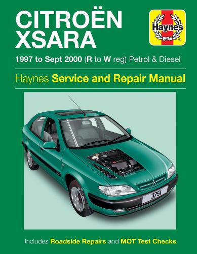 Бумажная книга «Citroen Xsara Petrol & Diesel (97 - Sept 00) Haynes Repair Manual», автор Haynes Publishing - фото №1